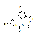 4-Bromo-1-Boc-2-[3-fluoro-5-(trifluoromethyl)phenyl]-1H-pyrrole