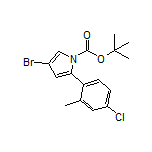 4-Bromo-1-Boc-2-(4-chloro-2-methylphenyl)-1H-pyrrole