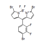 3,7-Dibromo-10-(4-bromo-2,3-difluorophenyl)-5,5-difluoro-5H-dipyrrolo[1,2-c:2’,1’-f][1,3,2]diazaborinin-4-ium-5-uide