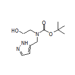 2-[[(5-Pyrazolyl)methyl]Boc-amino]ethanol