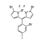 3,7-Dibromo-10-(2-bromo-4-iodophenyl)-5,5-difluoro-5H-dipyrrolo[1,2-c:2’,1’-f][1,3,2]diazaborinin-4-ium-5-uide