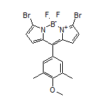 3,7-Dibromo-5,5-difluoro-10-(4-methoxy-3,5-dimethylphenyl)-5H-dipyrrolo[1,2-c:2’,1’-f][1,3,2]diazaborinin-4-ium-5-uide