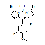 3,7-Dibromo-10-(2,5-difluoro-4-methoxyphenyl)-5,5-difluoro-5H-dipyrrolo[1,2-c:2’,1’-f][1,3,2]diazaborinin-4-ium-5-uide