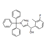 (3-Fluoro-2-methylphenyl)(1-trityl-4-imidazolyl)methanol