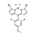 3,7-Dibromo-10-(2,6-difluoro-4-methoxyphenyl)-5,5-difluoro-5H-dipyrrolo[1,2-c:2’,1’-f][1,3,2]diazaborinin-4-ium-5-uide