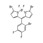 3,7-Dibromo-10-(2-bromo-4,5-difluorophenyl)-5,5-difluoro-5H-dipyrrolo[1,2-c:2’,1’-f][1,3,2]diazaborinin-4-ium-5-uide