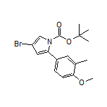 4-Bromo-1-Boc-2-(4-methoxy-3-methylphenyl)-1H-pyrrole