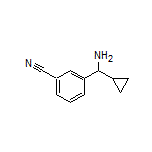 3-[Amino(cyclopropyl)methyl]benzonitrile