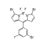 3,7-Dibromo-10-(3-bromo-5-iodophenyl)-5,5-difluoro-5H-dipyrrolo[1,2-c:2’,1’-f][1,3,2]diazaborinin-4-ium-5-uide