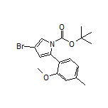 4-Bromo-1-Boc-2-(2-methoxy-4-methylphenyl)-1H-pyrrole