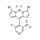 3,7-Dibromo-5,5-difluoro-10-(3-fluoro-5-nitropyridin-4-yl)-5H-dipyrrolo[1,2-c:2’,1’-f][1,3,2]diazaborinin-4-ium-5-uide