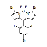 3,7-Dibromo-10-(4-bromo-2,6-difluorophenyl)-5,5-difluoro-5H-dipyrrolo[1,2-c:2’,1’-f][1,3,2]diazaborinin-4-ium-5-uide