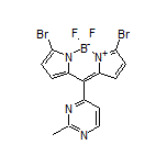 3,7-Dibromo-5,5-difluoro-10-(2-methylpyrimidin-4-yl)-5H-dipyrrolo[1,2-c:2’,1’-f][1,3,2]diazaborinin-4-ium-5-uide