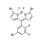 3,7-Dibromo-10-(5-bromo-2,3-difluorophenyl)-5,5-difluoro-5H-dipyrrolo[1,2-c:2’,1’-f][1,3,2]diazaborinin-4-ium-5-uide