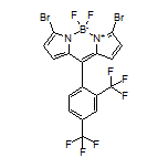 10-[2,4-Bis(trifluoromethyl)phenyl]-3,7-dibromo-5,5-difluoro-5H-dipyrrolo[1,2-c:2’,1’-f][1,3,2]diazaborinin-4-ium-5-uide