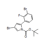 4-Bromo-2-(3-bromo-2-fluorophenyl)-1-Boc-1H-pyrrole