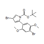 4-Bromo-2-(4-bromo-2,5-dimethoxyphenyl)-1-Boc-1H-pyrrole