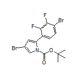 4-Bromo-2-(4-bromo-2,3-difluorophenyl)-1-Boc-1H-pyrrole