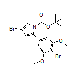 4-Bromo-2-(4-bromo-3,5-dimethoxyphenyl)-1-Boc-1H-pyrrole