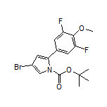 4-Bromo-1-Boc-2-(3,5-difluoro-4-methoxyphenyl)-1H-pyrrole