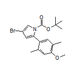 4-Bromo-1-Boc-2-(4-methoxy-2,5-dimethylphenyl)-1H-pyrrole