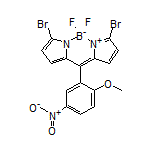 3,7-Dibromo-5,5-difluoro-10-(2-methoxy-5-nitrophenyl)-5H-dipyrrolo[1,2-c:2’,1’-f][1,3,2]diazaborinin-4-ium-5-uide