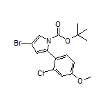 4-Bromo-1-Boc-2-(2-chloro-4-methoxyphenyl)-1H-pyrrole