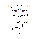 3,7-Dibromo-10-(2-chloro-4,5-difluorophenyl)-5,5-difluoro-5H-dipyrrolo[1,2-c:2’,1’-f][1,3,2]diazaborinin-4-ium-5-uide