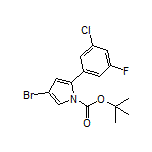 4-Bromo-1-Boc-2-(3-chloro-5-fluorophenyl)-1H-pyrrole