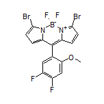 3,7-Dibromo-10-(4,5-difluoro-2-methoxyphenyl)-5,5-difluoro-5H-dipyrrolo[1,2-c:2’,1’-f][1,3,2]diazaborinin-4-ium-5-uide