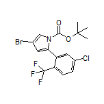 4-Bromo-1-Boc-2-[5-chloro-2-(trifluoromethyl)phenyl]-1H-pyrrole