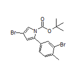 4-Bromo-2-(3-bromo-4-methylphenyl)-1-Boc-1H-pyrrole