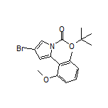 4-Bromo-1-Boc-2-(2-methoxy-6-methylphenyl)-1H-pyrrole