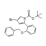 2-[2-(Benzyloxy)phenyl]-4-bromo-1-Boc-1H-pyrrole