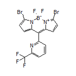 3,7-Dibromo-5,5-difluoro-10-[6-(trifluoromethyl)pyridin-2-yl]-5H-dipyrrolo[1,2-c:2’,1’-f][1,3,2]diazaborinin-4-ium-5-uide