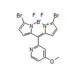 3,7-Dibromo-5,5-difluoro-10-(4-methoxypyridin-2-yl)-5H-dipyrrolo[1,2-c:2’,1’-f][1,3,2]diazaborinin-4-ium-5-uide