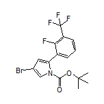 4-Bromo-1-Boc-2-[2-fluoro-3-(trifluoromethyl)phenyl]-1H-pyrrole