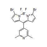 3,7-Dibromo-10-(2,6-dimethylpyridin-4-yl)-5,5-difluoro-5H-dipyrrolo[1,2-c:2’,1’-f][1,3,2]diazaborinin-4-ium-5-uide