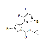 4-Bromo-2-(5-bromo-2,3-difluorophenyl)-1-Boc-1H-pyrrole