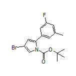 4-Bromo-1-Boc-2-(3-fluoro-5-methylphenyl)-1H-pyrrole