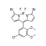 3,7-Dibromo-10-(5-chloro-2,3-dimethoxyphenyl)-5,5-difluoro-5H-dipyrrolo[1,2-c:2’,1’-f][1,3,2]diazaborinin-4-ium-5-uide