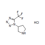 1-(3-Pyrrolidinyl)-5-(trifluoromethyl)-1H-tetrazole Hydrochloride