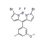 3,7-Dibromo-5,5-difluoro-10-(3-methoxy-5-methylphenyl)-5H-dipyrrolo[1,2-c:2’,1’-f][1,3,2]diazaborinin-4-ium-5-uide