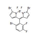 3,7-Dibromo-10-(6-bromo-2,3-difluorophenyl)-5,5-difluoro-5H-dipyrrolo[1,2-c:2’,1’-f][1,3,2]diazaborinin-4-ium-5-uide