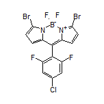 3,7-Dibromo-10-(4-chloro-2,6-difluorophenyl)-5,5-difluoro-5H-dipyrrolo[1,2-c:2’,1’-f][1,3,2]diazaborinin-4-ium-5-uide