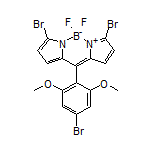 3,7-Dibromo-10-(4-bromo-2,6-dimethoxyphenyl)-5,5-difluoro-5H-dipyrrolo[1,2-c:2’,1’-f][1,3,2]diazaborinin-4-ium-5-uide