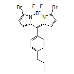 3,7-Dibromo-5,5-difluoro-10-(4-propylphenyl)-5H-dipyrrolo[1,2-c:2’,1’-f][1,3,2]diazaborinin-4-ium-5-uide