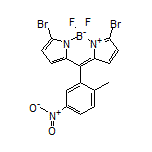 3,7-Dibromo-5,5-difluoro-10-(2-methyl-5-nitrophenyl)-5H-dipyrrolo[1,2-c:2’,1’-f][1,3,2]diazaborinin-4-ium-5-uide