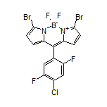 3,7-Dibromo-10-(4-chloro-2,5-difluorophenyl)-5,5-difluoro-5H-dipyrrolo[1,2-c:2’,1’-f][1,3,2]diazaborinin-4-ium-5-uide