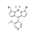 3,7-Dibromo-5,5-difluoro-10-(3-methoxypyridin-4-yl)-5H-dipyrrolo[1,2-c:2’,1’-f][1,3,2]diazaborinin-4-ium-5-uide